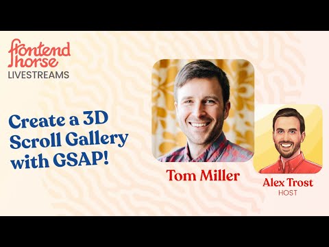 Create a 3D Scroll Gallery with GSAP!