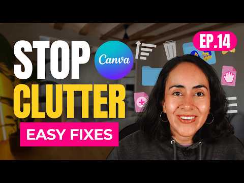 10 Smart Canva Tips to Stay Organized | Ep. 14 | @teamrondi