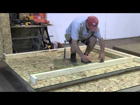 How To Build A Shed - Part 2 The Walls