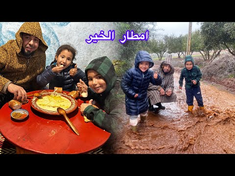 حياة البادية… ليلة ديال الريح والشتا ونهار دافئ بمولاتي بصّارة يسلام 