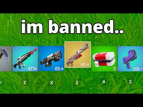 Fortnite With BANNED Secret Weapons..