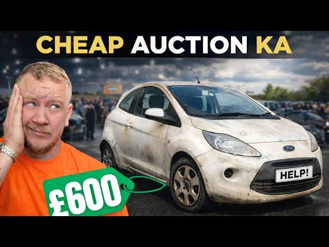 I Bought A Cheap Ford Ka At Auction And It Broke Immediately!