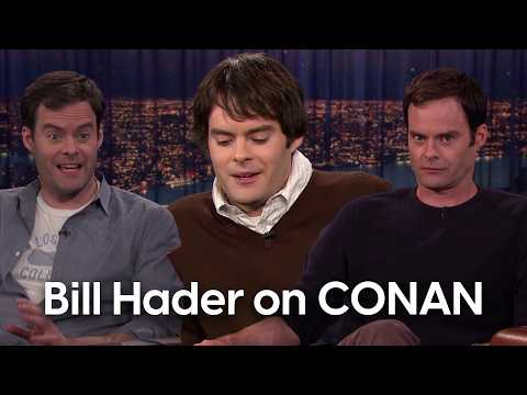 Bill Hader on CONAN - A Compilation