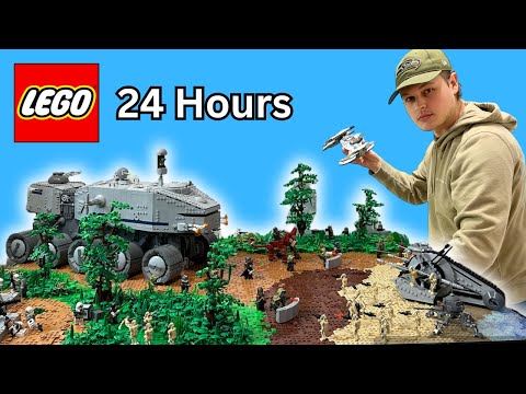 I Built Lego Kashyyyk in 24 Hours