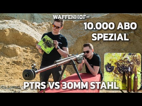 PTRS-41 | Brandgeschosse vs. 30mm Stahl | 10.000 ABO Spezial
