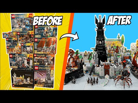 I Built EVERY LEGO Lord of the Rings Set...