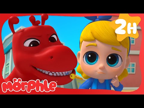Dinosaur Hide & Seek 🦖 Morphle Dinosaurs  🦕 Cartoons for Kids | Cartoon Compilation