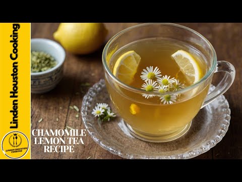Healthy Chamomile tea & Fresh Lemon Tea | Relaxing & Refreshing Herbal Drink