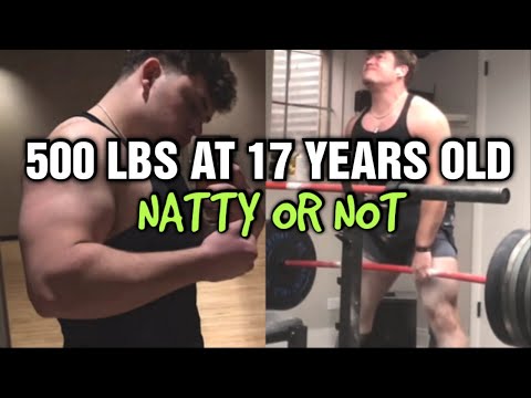 17 Years 500lbs Bench || Natty Or Not