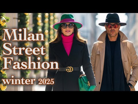 New Winter Outfits from Milan 2025: Best Street Looks. New Fashion Trends for the Cold Season