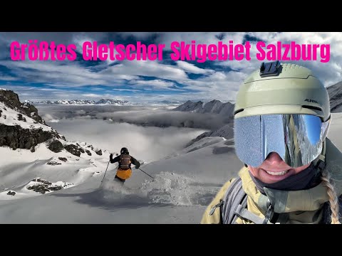 Größtes Gletscher Skigebiet in Salzburg / Skifahren am Kitzsteinhorn in Kaprun