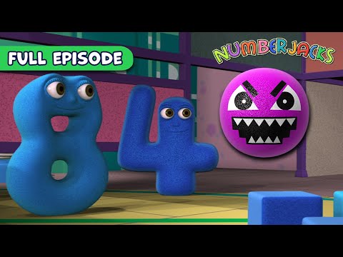 May The Fours Be With You | Season 1, Episode 26 | Numberjacks FULL Episode