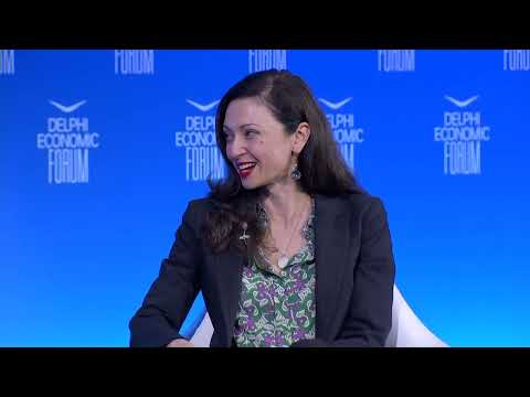 DEF VII - Fireside Chat: Nicholas Negroponte, Yannis Mastrogeorgiou and Alexandra Gouta