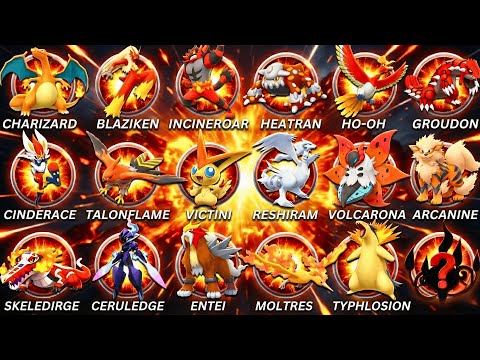 Every Top Fire Pokemon Explained in 14 Minutes