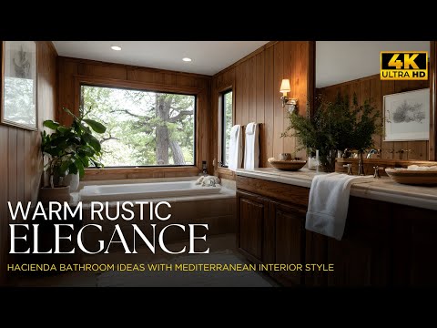 Rustic Hacienda Bathroom Ideas That Feel Warm, Calm, and Timeless