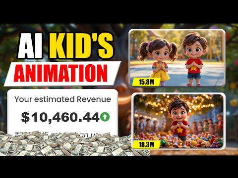 Free AI Tools to Create Kid's 3D Animated Videos from Text / Complete Tutorial