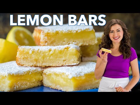 How To Make Classic LEMON BARS - Easy Recipe