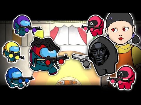 Zombie Squid Game 2 vs AMONG US EP.1 I Among Us Animation