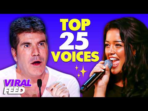 TOP 25 Most Viewed Singing Auditions On X Factor UK! 🎤✨