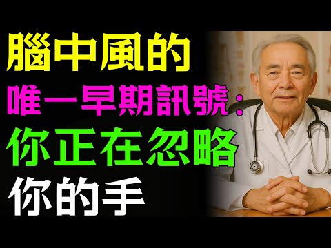 腦中風的唯一早期訊號：你正在忽略你的手