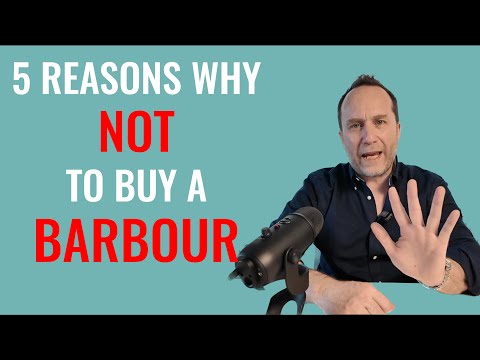 5 reasons why NOT to buy a Barbour jacket (or any other waxed cotton jacket)