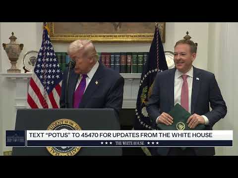 President Trump Makes an Announcement with the Administrator of the EPA