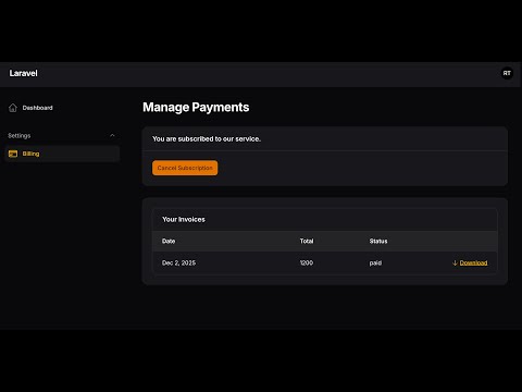 The Easiest Way to Handle SaaS Payments (Laravel Filament)