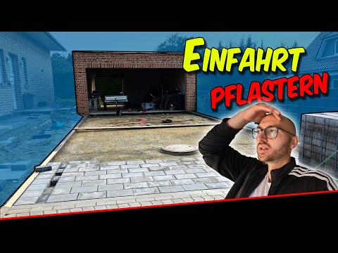 ⚡️Elektriker pflastert seine Garagen-Einfahrt selbst! 😱 Zum Scheitern verurteilt? DIY - Doppelgarage