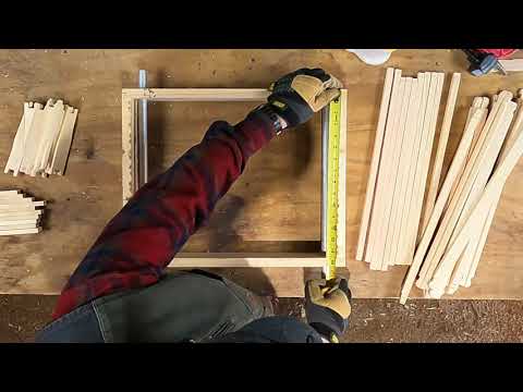 Simple Beehive Frame Assembly Jig