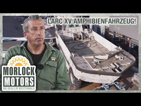 MARITIMER Militärschatz: Eine schmodderige LARC XV wartet auf Michael Manousakis!  | Morlock Motors