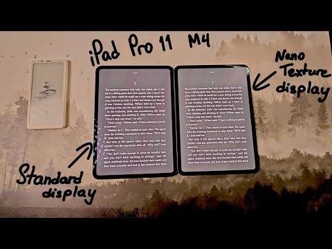 iPad Pro 11 nano texture display for reading #ipad #ipadpro