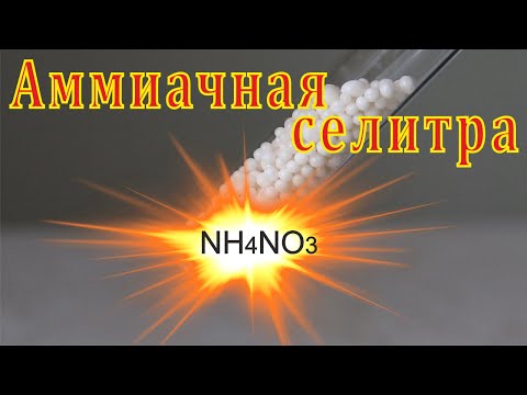 Аммиачная селитра. Почему взрывается удобрение?