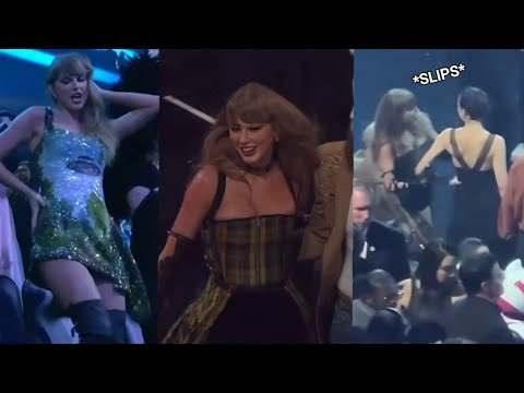 Taylor Swift being ICONIC at the VMAs 2024 for 5 Minutes straight...
