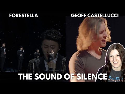 Reacting to Forestella and Geoff Castellucci's Versions of "The Sound of Silence"!