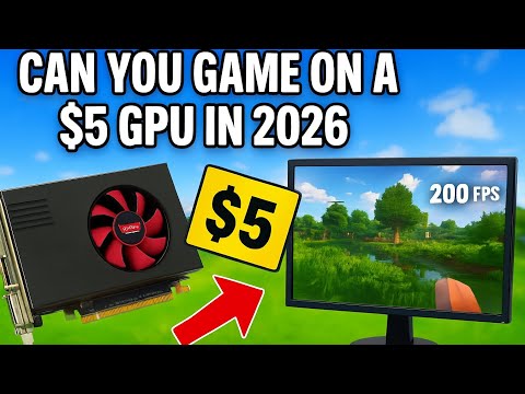 I Tried Gaming on a $5 GPU...(Is it worth it?)
