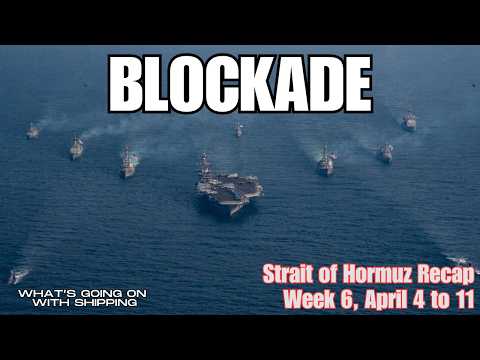 Strait of Hormuz Week 6 Recap | Pres Trump Orders Blockade | CENTCOM To Blockade Iranian Ports