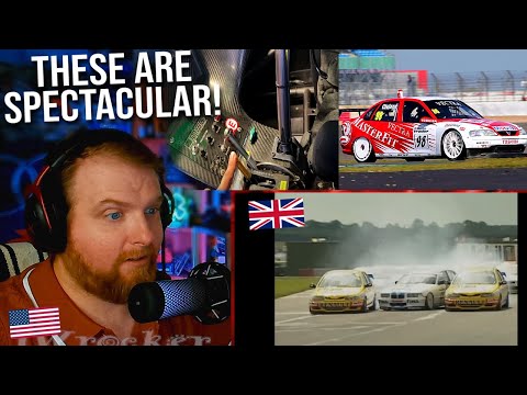 NASCAR Fan Reacts to 90's British Touring Car Championship