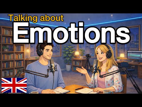 How to talk about Emotions in English | English conversation practice | English podcast 