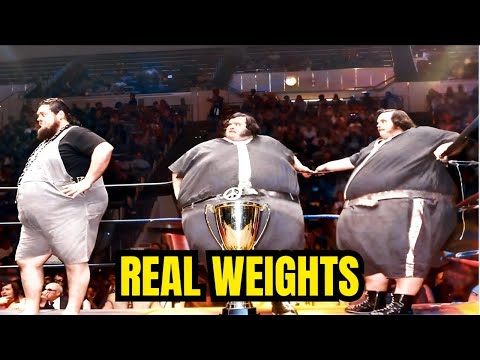 10 Najcięższych Zapaśników w Historii – Rzeczywista Waga Ciała