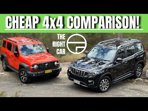 Cheap 4x4 SUV comparison! GWM Tank 300 v Mahindra Scorpio - VFM, off-road test! (Scorpio-N)