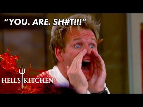 Gordon Ramsay Going Absolutely Berserk | Hell's Kitchen