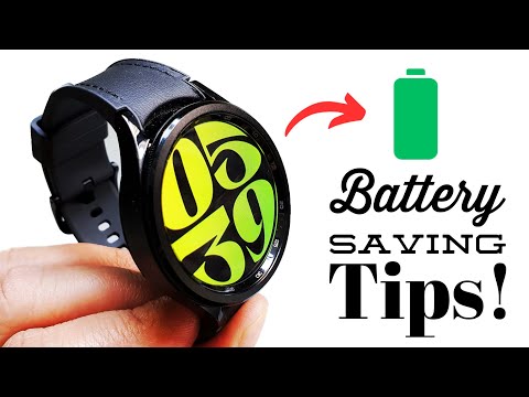 10 Tips to SAVE Battery on Galaxy Watch 6 Classic!