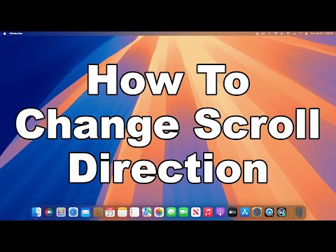 How To Change Scroll Direction For Mouse Or Trackpad On Mac | macOS Quick & Easy Guide