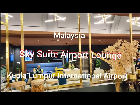 空港ラウンジ  スカイスイートエアポートラウンジ  クアラルンプール空港