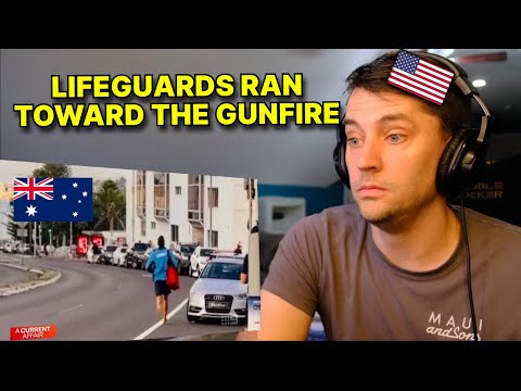 American reacts to Bondi Lifeguards Running TOWARD The Attack