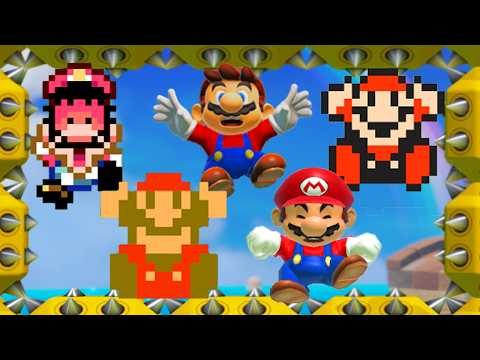 Mario Maker 2, but if I die in 5 styles the video ends