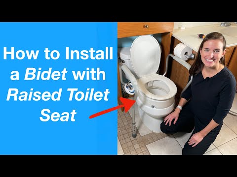 How to Install a Bidet with Raised Toilet Seat | Luxe Bidet Neo 120