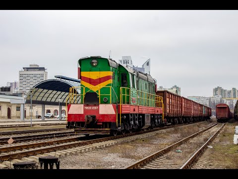 Trains in Moldova ЧМЭ3 ТЕ33АС Д1603
