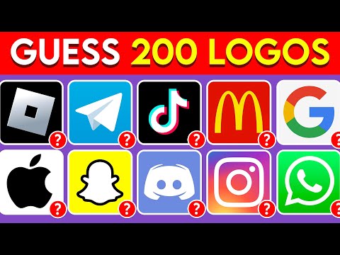 Guess the Logo in 3 Seconds | 200 Famous Logos | Logo Quiz 2025
