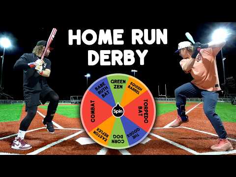 Mystery Bat HOME RUN DERBY | Baseball Bat Bros